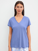 Calida Damen Kurzarm-Shirt mit V-Neck 14272