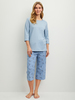 Calida Damen Capri-Pyjama Hotel Nights 40052