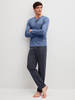 Calida Herren Pyjama lang Relax Imprint 1 47686